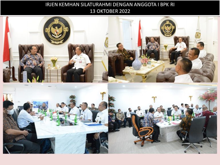 Itjen Kemhan bersinergi dengan BPK RI dalam pengawasan keuangan