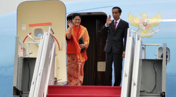 Kunjungan Presiden Jokowi diawali ke Istana Kaisar