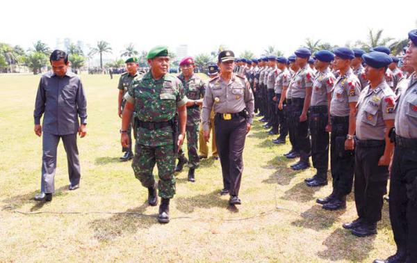 Jokowi Mau ke Sumut, TNI-Polri Langsung Gelar Pasukan