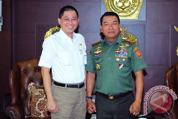 Menhub temui Panglima TNI bahas objek vital