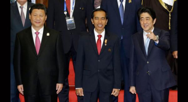 Jokowi Ingin Cina dan Jepang Damai Demi Stabilitas Kawasan