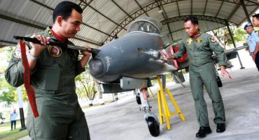 Hawk MK-53 Kini Mengabdi di Museum Dirgantara Mandala