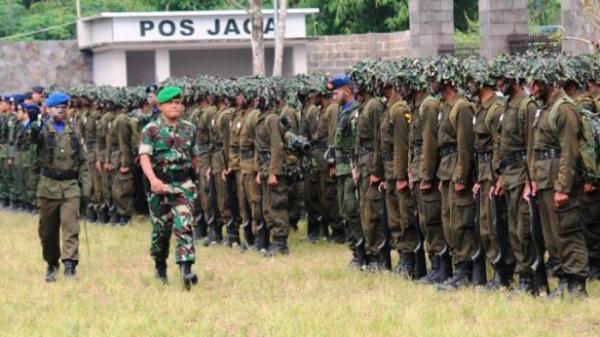 62 Pelajar Garut Jadi Komponen Cadangan TNI