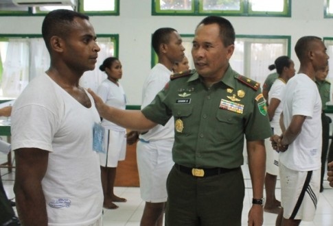 61 Putra Asli Papua Dilantik Menjadi Bintara TNI AD