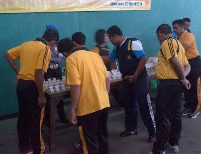 Wabup Situbondo dan Petinggi TNI-Polri Jalani Tes Urine, Mengapa?
