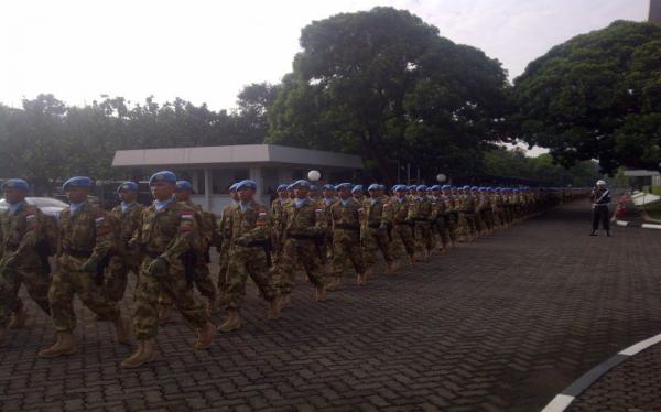 Panglima TNI Lepas 800 Prajurit ke Darfur