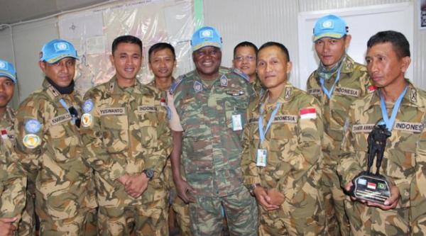 Prajurit TNI Disambut Hangat di Darfur