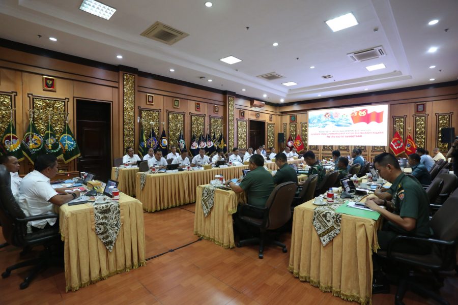Rapat Rancangan Kepmenhan : Rencana Induk Pembangunan Sistem Pertahanan Negara Di Ibu Kota Nusantara TA.2023