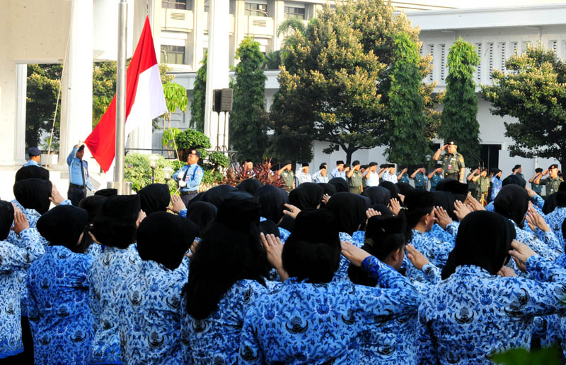 upacara bendera 17 maret